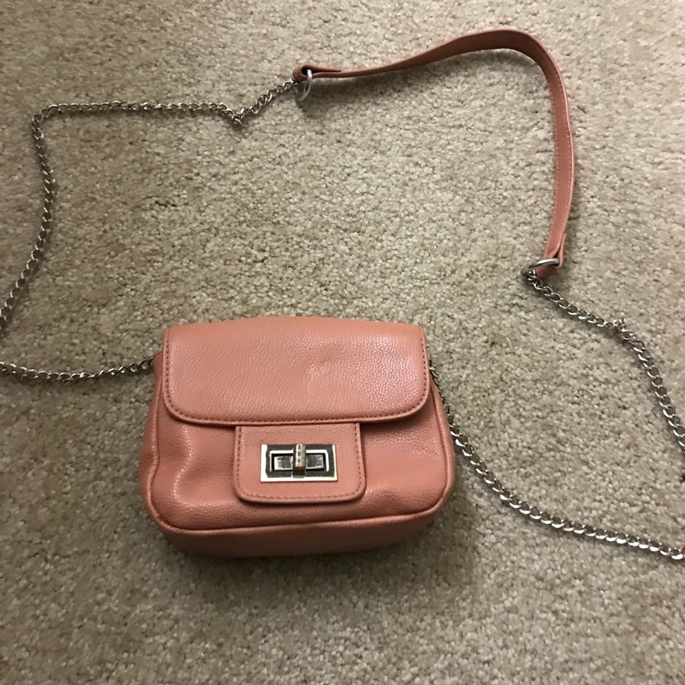 Rose crossover mini purse